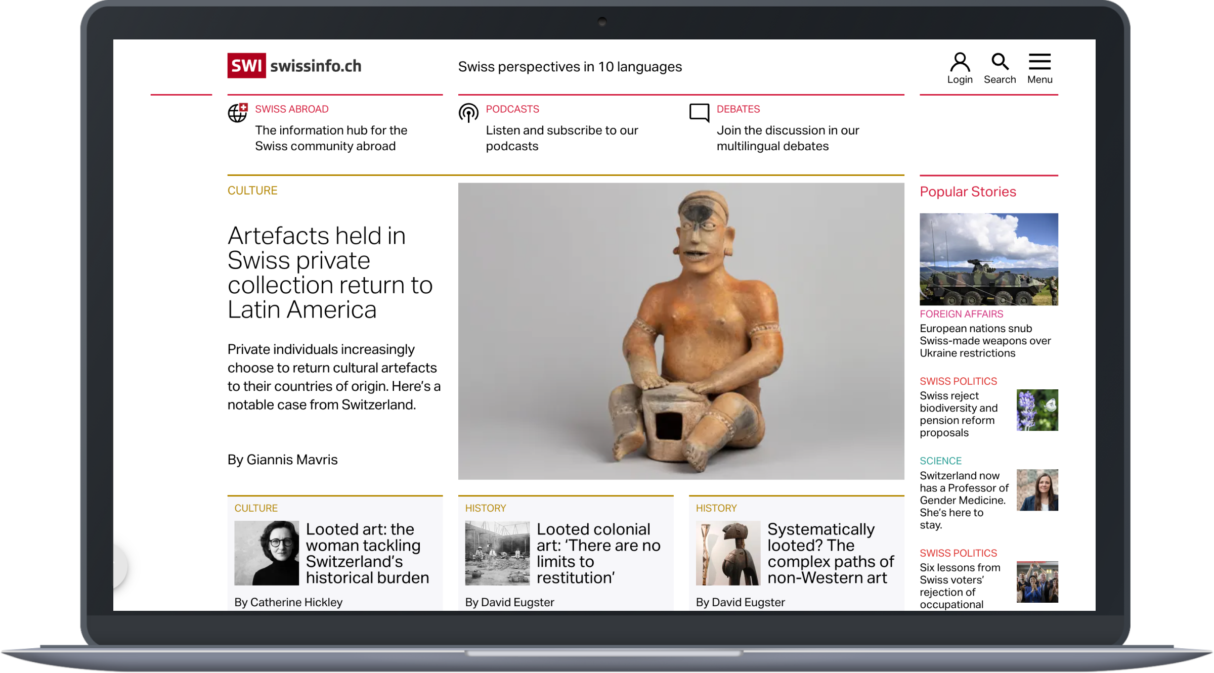 multilingual WordPress agency swissinfo.ch
